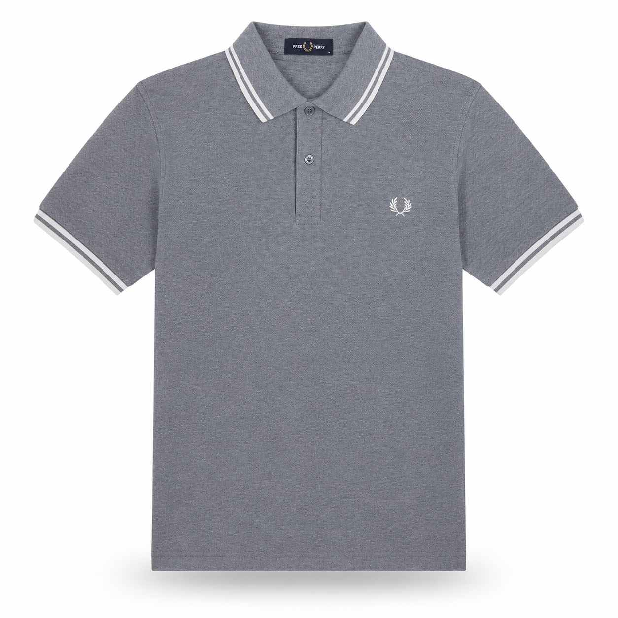 Fred Perry Men's Contrast-Tipped Cotton Polo Shirt – Slim Fit Smart-Casual Polo