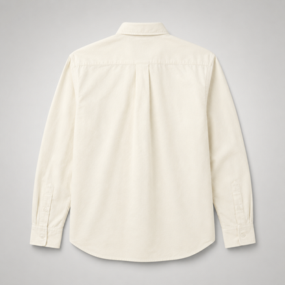 Fred Perry Men's Long Sleeve Button-Down Shirt – Premium Cotton Smart Casual Shirt