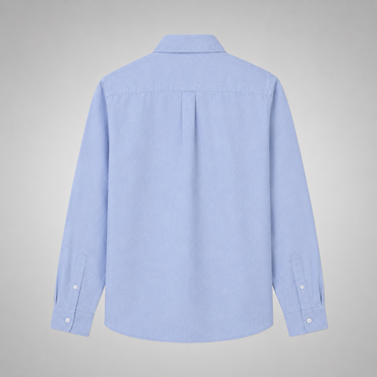 Fred Perry Men's Long Sleeve Button-Down Shirt – Premium Cotton Smart Casual Shirt