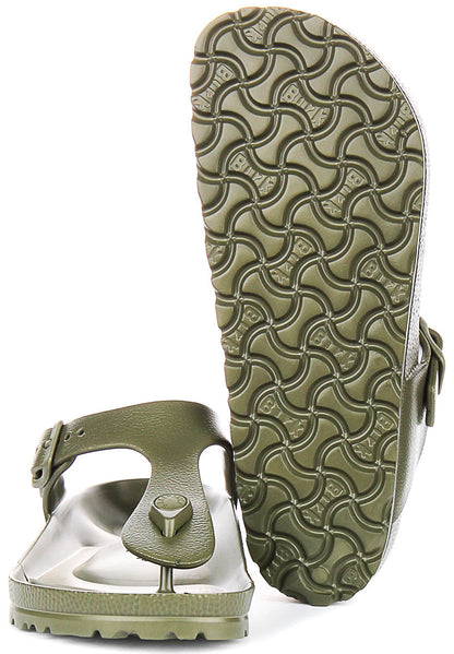 Birkenstock Gizeh EVA Khaki Men’s & Women’s Sandals