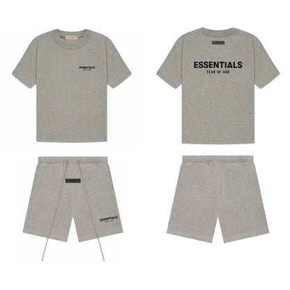 Fear of God Essentials Short Set – Premium Oversized Streetwear T-Shirt & Shorts