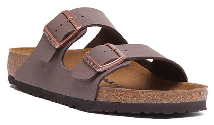 Birkenstock Arizona Mocha Birkibuc Unisex Sandals – Regular Fit