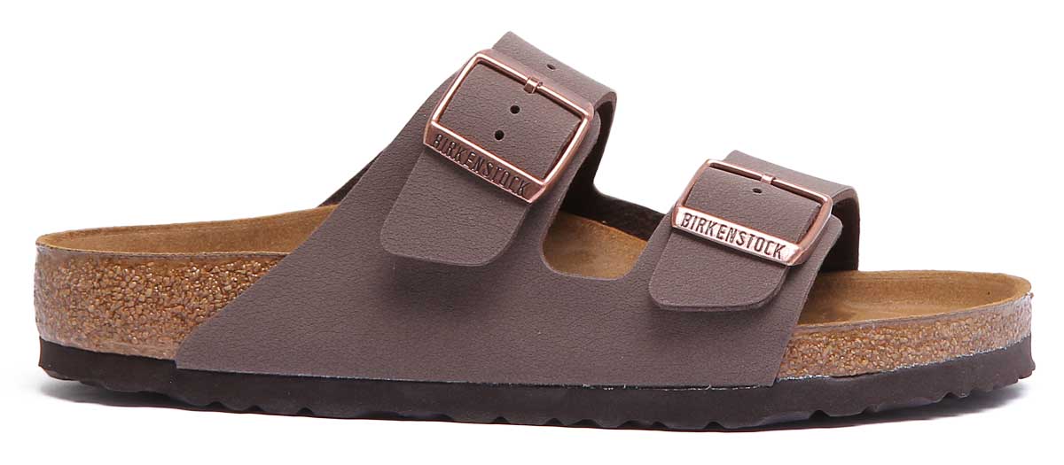 Birkenstock Arizona Mocha Birkibuc Unisex Sandals – Regular Fit