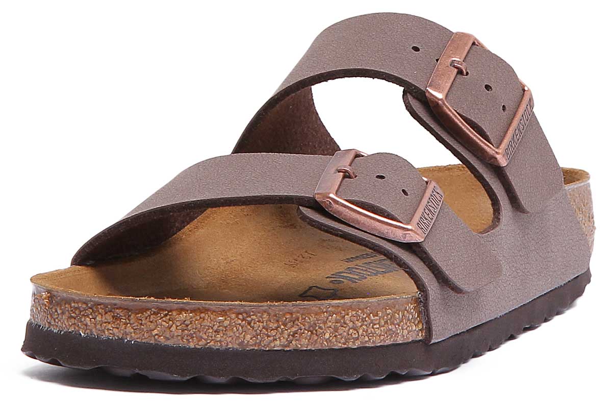 Birkenstock Arizona Mocha Birkibuc Unisex Sandals – Regular Fit